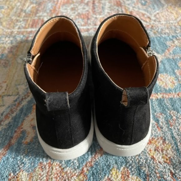 JCrew Faux-suede high top sneakers - Picture 2 of 5